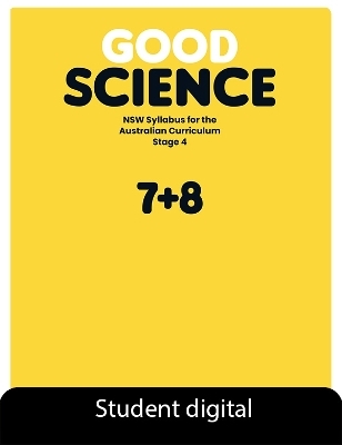 Good Science Stage 4 NSW Syllabus for the Australian Curriculum StudentDigital Access