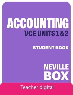 VCE Accounting Units 1&2 7e Teacher Digital