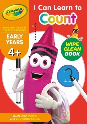 Crayola I can Learn to Count Wipe Clean 4+