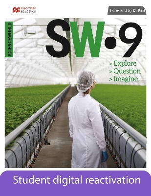 ScienceWorld Victorian Curriculum 9 Student Book + Digital 1-year reactivation code