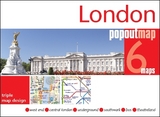 London PopOut Map - 3 pop up maps in 1 pocket size format - PopOut Maps