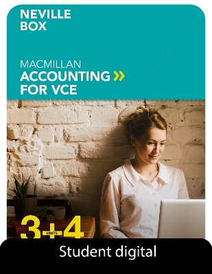 Macmillan Accounting VCE Units 3&4 6e Student Digital Access Card