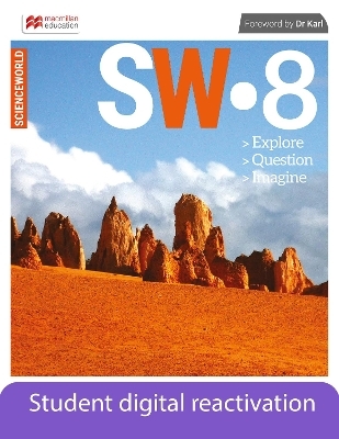 ScienceWorld Western Australian Curriculum 8 Student Book + Digital 1-year reactivation code