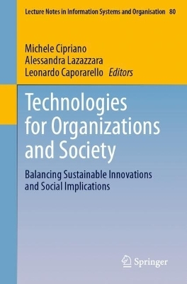 Technologies for Organizations and Society - 