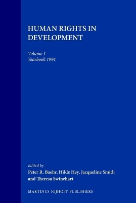Human Rights in Developing Countries, Yearbook 1994 - 