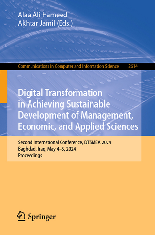 Digital Transformation in Achieving Sustainable Development of Management, Economic, and Applied Sciences