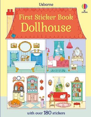 First Sticker Book Dollhouse - Abigail Wheatley