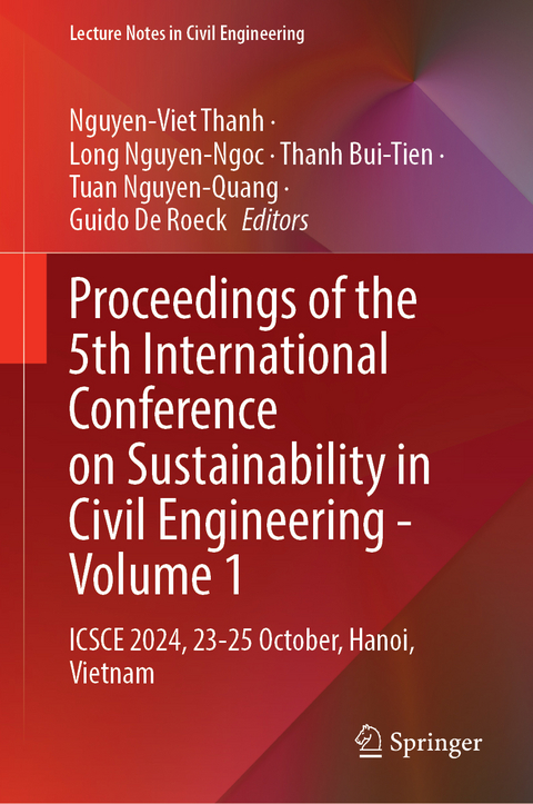 Proceedings of the 5th International Conference on Sustainability in Civil Engineering - Volume 1 - 