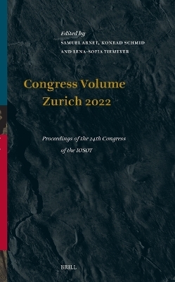 Congress Volume Zurich 2022 - 