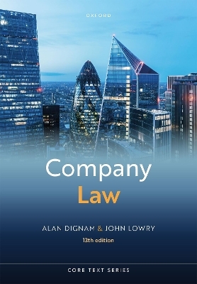 Company Law - Alan Dignam, John Lowry
