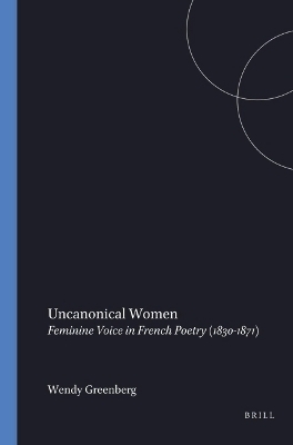 Uncanonical Women - Wendy Greenberg