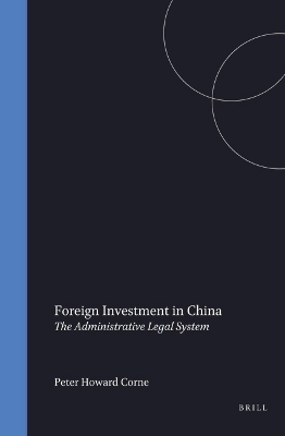 Foreign Investment in China - Peter Corne