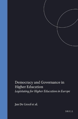 Democracy and Governance in Higher Education - 