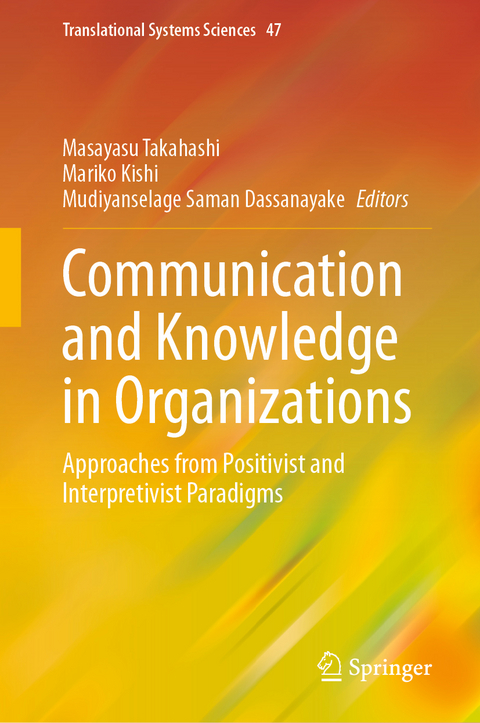 Communication and Knowledge in Organizations - 