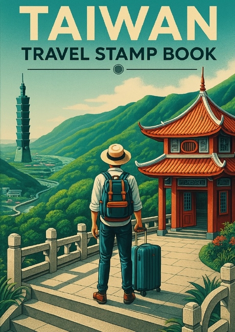 Taiwan Travel Stamp book - Adriana Saru