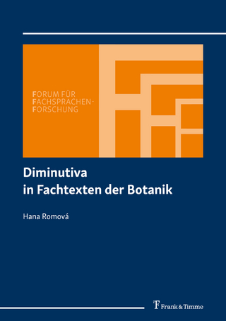 Diminutiva in Fachtexten der Botanik