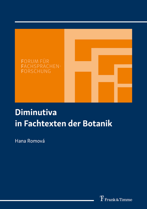 Diminutiva in Fachtexten der Botanik - Hana Romov&aacute;