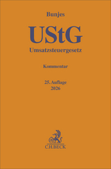 Umsatzsteuergesetz. UStG - Bunjes, Johann; Geist, Reinhold