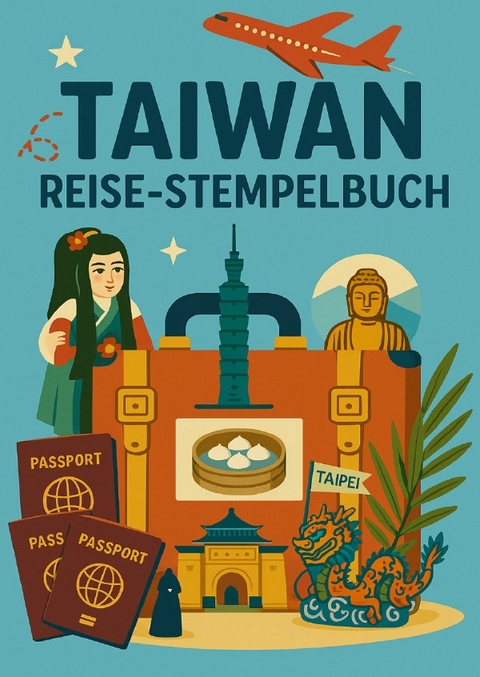 Taiwan Reisestempelbuch - Adriana Saru