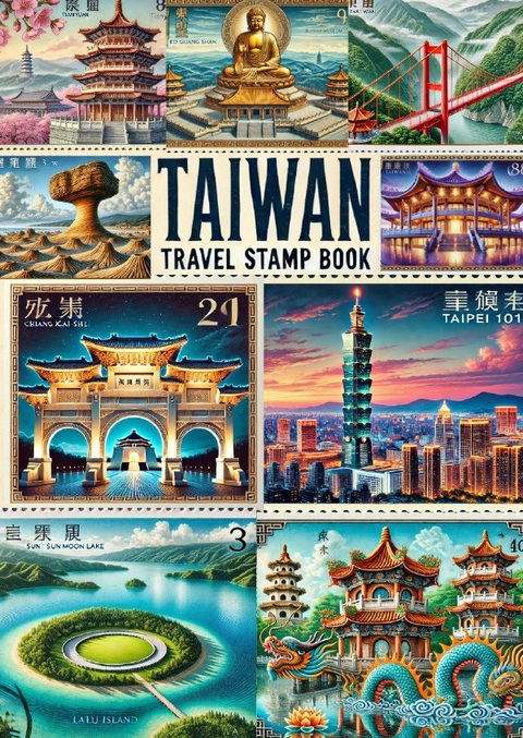 Taiwan Travel Stamp book - Adriana Saru