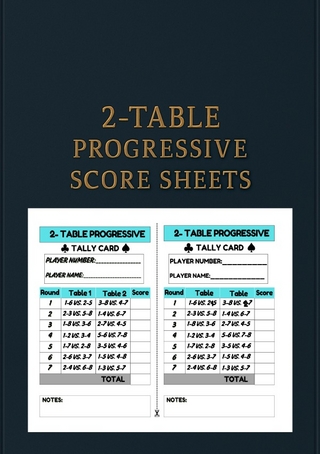 2-Table progressive sheet score sheets