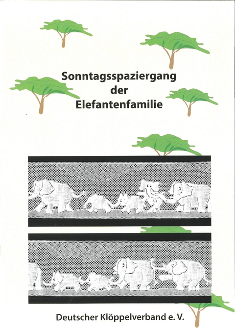 Sonntagsspaziergang der Elefantenfamilie - Gisela Schl&auml;fer