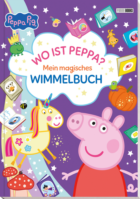 Peppa Pig: Wo ist Peppa? Mein magisches Wimmelbuch -  Panini