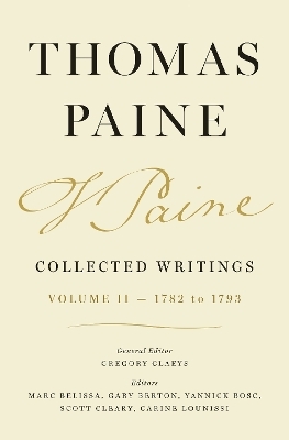 Thomas Paine Collected Writings, Volume 2