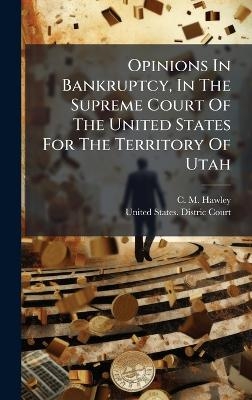 Opinions In Bankruptcy, In The Supreme Court Of The United States For The Territory Of Utah
