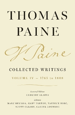Thomas Paine Collected Writings, Volume 4