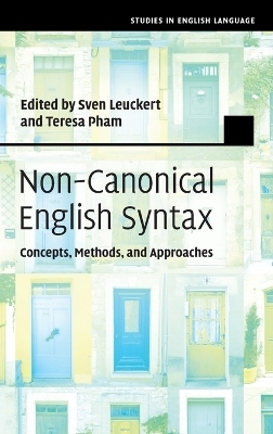 Non-Canonical English Syntax - 