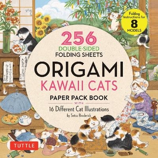 Origami Kawaii Cats Paper Pack Book