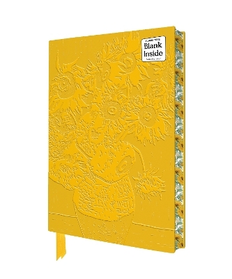 Vincent van Gogh: Sunflowers Artisan Art Blank Notebook (Flame Tree Journals) - 