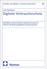 Digitaler Verbraucherschutz - Julia Siebenhaar