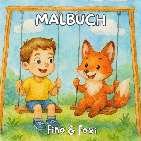 Malbuch Fino &amp; Foxi - Dala Sim