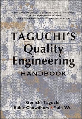 Taguchi′s Quality Engineering Handbook