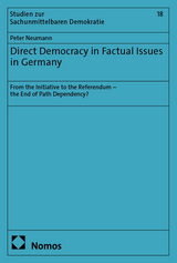 Direct Democracy in Factual Issues in Germany - Peter Neumann