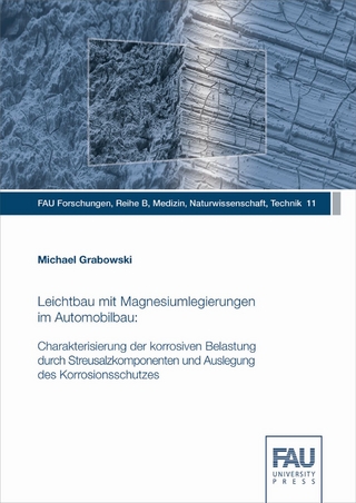 Leichtbau mit Magnesiumlegierungen im Automobilbau: Charakterisierung der korrosiven Belastung durch Streusalzkomponenten und Auslegung des Korrosionsschutzes