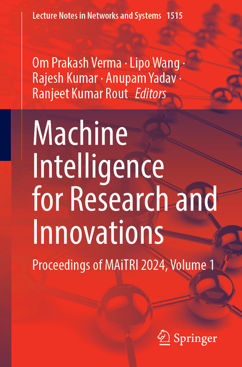 Machine Intelligence for Research and Innovations - 