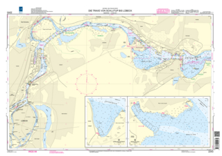 Die Trave von Schlutup bis Lübeck