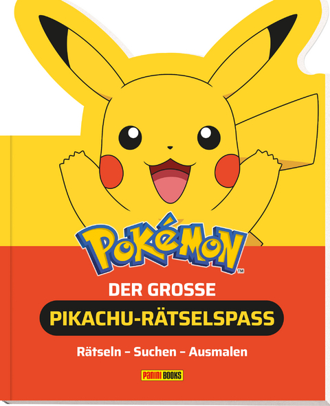 Pok&eacute;mon: Der gro&szlig;e Pikachu-R&auml;tselspa&szlig; - R&auml;tseln - Suchen - Ausmalen -  Pok&eacute;mon,  Panini