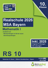 Original-Prüfungen Realschulabschluss Bayern 2026 Mathematik I - 