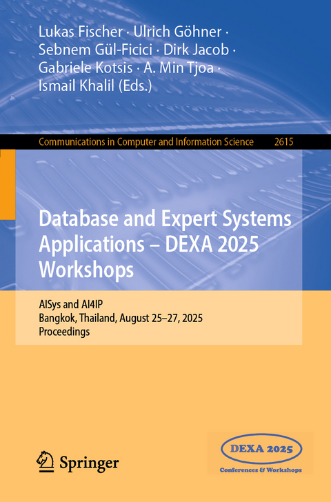 Database and Expert Systems Applications - DEXA 2025 Workshops - 