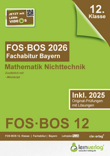 Abiturprüfung FOS/BOS Bayern 2026 Mathematik Nichttechnik 12. Klasse - 