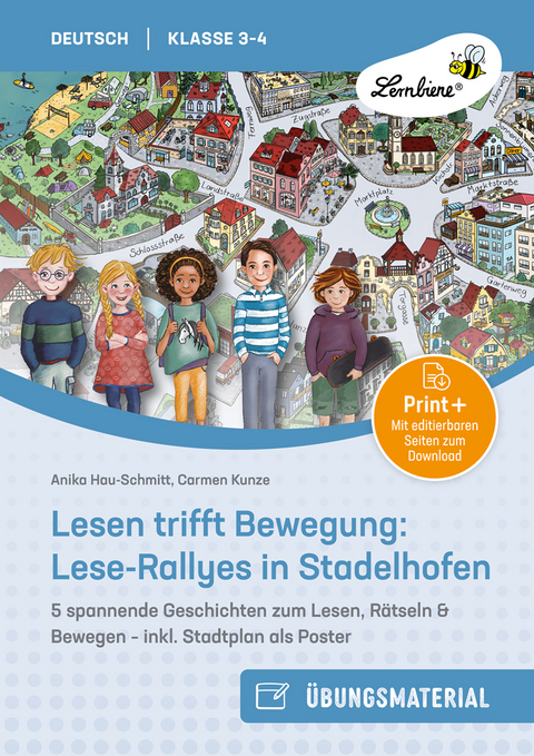 Lesen trifft Bewegung: Lese-Rallyes in Stadelhofen - Anika Hau-Schmitt, Carmen Kunze