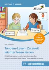Tandem-Lesen: Zu zweit leichter lesen lernen - Jana Steinmaier
