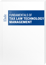 Fundamentals of Tax Law Technology Management - Robert Risse