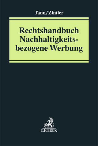Rechtshandbuch Nachhaltigkeitsbezogene Werbung