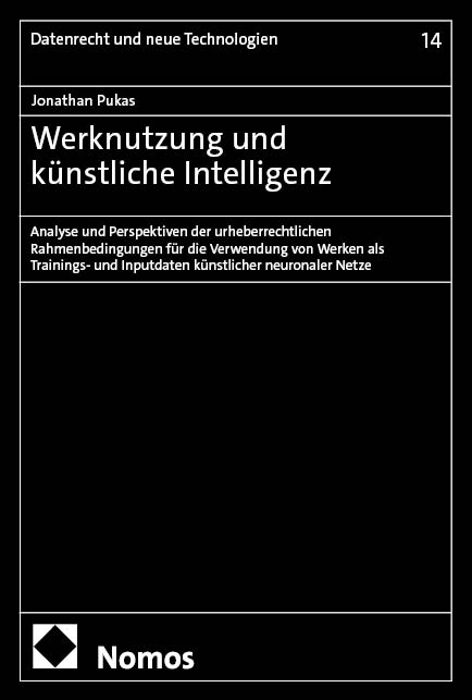 Werknutzung und künstliche Intelligenz - Jonathan Pukas