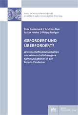 Gefordert und überfordert? - Peer Pasternack, Andreas Beer, Justus Henke, Philipp Rediger